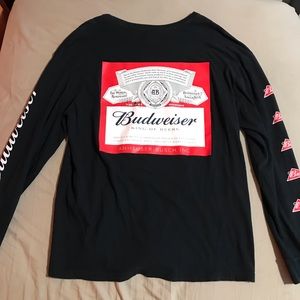 PacSun Budweiser Long Sleeve Shirt